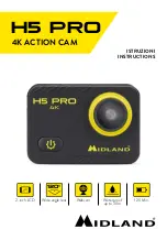 Midland H5 PRO Instructions Manual preview