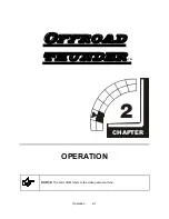 Preview for 15 page of Midway Offroad Thunder Operation Manual