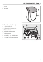 Preview for 3 page of Miele professional Aqua-Soft-System PG 8597 Operating Instructions Manual