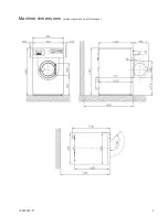 Preview for 3 page of Miele professional PW 6207 D Installations Plan