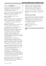 Preview for 3 page of Miele professional WRG 02 Operating Instructions Manual