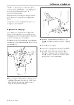 Preview for 17 page of Miele professional WRG 02 Operating Instructions Manual