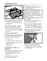 Preview for 20 page of Miele 09 968 280 Operating And Installation Instructions