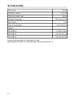 Preview for 34 page of Miele 09 968 280 Operating And Installation Instructions