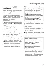 Preview for 109 page of Miele 10 683 800 Operating And Installation Instructions