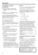 Preview for 50 page of Miele 11 190 803 Operating And Installation Instructions