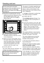 Preview for 70 page of Miele 11 190 803 Operating And Installation Instructions