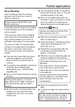 Preview for 65 page of Miele 11 918 970 Operating Instructions Manual