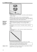 Preview for 142 page of Miele A 814 Operating Instructions Manual