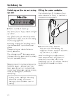 Preview for 24 page of Miele B 2312 Operating Instructions Manual