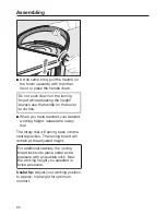 Preview for 20 page of Miele B 3312 Operating Instructions Manual