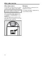 Preview for 76 page of Miele B 3312 Operating Instructions Manual