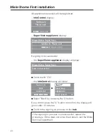 Preview for 22 page of Miele Conn@ctivity XKM 2000 KM Installation Instructions Manual