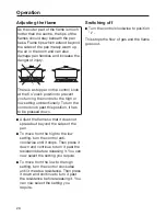 Preview for 26 page of Miele CS 1018 G Operating And Installation Instructions