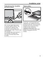 Preview for 39 page of Miele CS 1018 G Operating And Installation Instructions