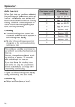 Preview for 26 page of Miele CS 1212-1 Operating And Installation Instructions