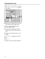 Preview for 74 page of Miele CVA 6805 Operating And Installation Instructions