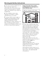 Preview for 6 page of Miele DA 2050 Operating And Installation Instructions