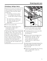 Preview for 15 page of Miele DA 2050 Operating And Installation Instructions