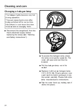 Preview for 22 page of Miele DA 416-6 Operating And Installation Instructions