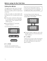 Preview for 14 page of Miele DG 155 Operating Instructions Manual