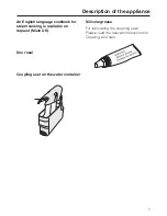 Preview for 7 page of Miele DG 2350 Operating Instructions Manual