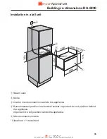 Preview for 86 page of Miele DG 6020 User Manual