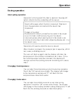 Preview for 23 page of Miele DG 6100 Operating And Installation Instructions