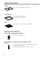 Preview for 86 page of Miele DG 6100 Operating And Installation Instructions