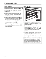 Preview for 96 page of Miele DG 6401 Operating And Installation Instructions