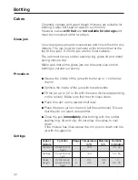 Preview for 32 page of Miele DGC 5080 XL User Instructions