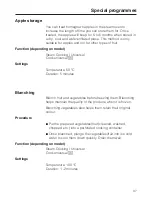 Preview for 37 page of Miele DGC 5080 XL User Instructions