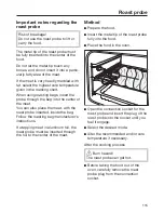 Preview for 115 page of Miele DGC 6800 Operating And Installation Instructions