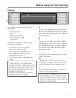 Preview for 17 page of Miele Dishwasher Operating Instructions Manual