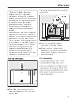 Preview for 39 page of Miele Dishwasher Operating Instructions Manual