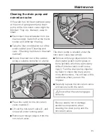 Preview for 65 page of Miele Dishwasher Operating Instructions Manual