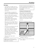 Preview for 77 page of Miele Dishwasher Operating Instructions Manual