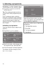 Preview for 34 page of Miele Eco&Steam&9kg TCR 780 WP Operating Instructions Manual