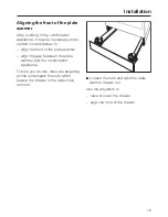 Preview for 19 page of Miele EGW 2060 Operating And Installation Instructions