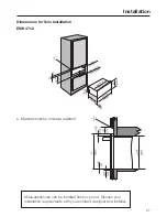 Preview for 4 page of Miele ESW 4700 FB Installation Instructions Manual