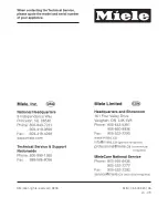 Preview for 11 page of Miele ESW 4700 FB Installation Instructions Manual