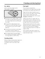 Preview for 23 page of Miele F 1354 S Operating And Installation Manual