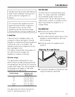 Preview for 33 page of Miele F 1354 S Operating And Installation Manual