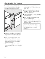 Preview for 34 page of Miele F 1354 S Operating And Installation Manual