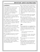 Preview for 5 page of Miele F 1411 SF Operating And Installation Instructions