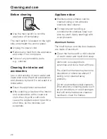 Preview for 26 page of Miele F 1411 SF Operating And Installation Instructions