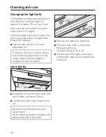 Preview for 28 page of Miele F 1411 SF Operating And Installation Instructions