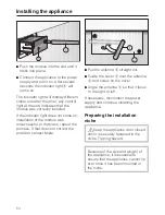 Preview for 54 page of Miele F 1411 SF Operating And Installation Instructions