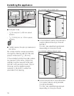 Preview for 56 page of Miele F 1411 SF Operating And Installation Instructions