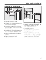 Preview for 63 page of Miele F 1411 Vi Operating And Installation Instructions